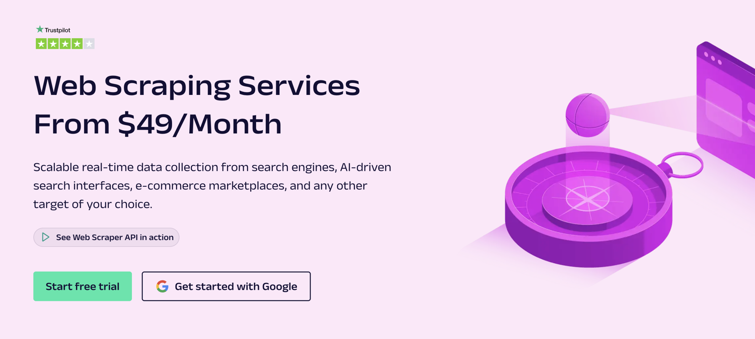 Oxylabs eBay Scraper API