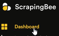 ScrapingBee: Proceed to Dashboard